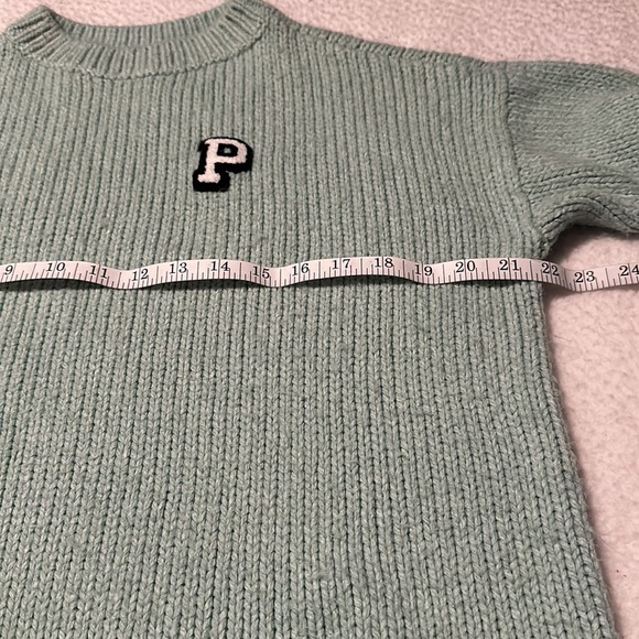 Victoria Secret Pink Seafoam Green Sweater, EUC, Size XS (fits bigger) - Picture 4 of 8